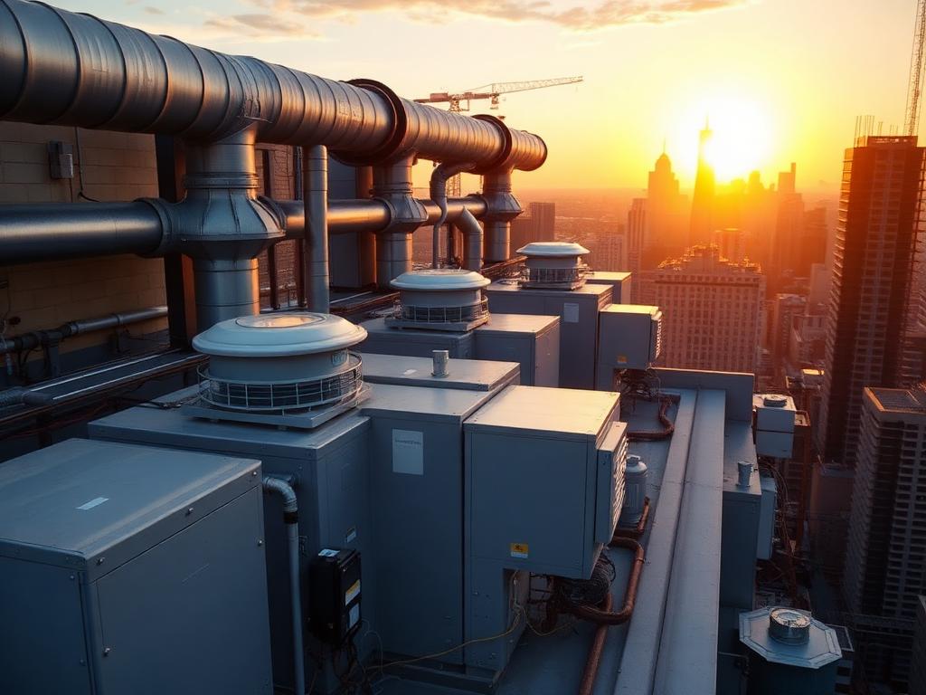 Rooftop HVAC equipment coordination